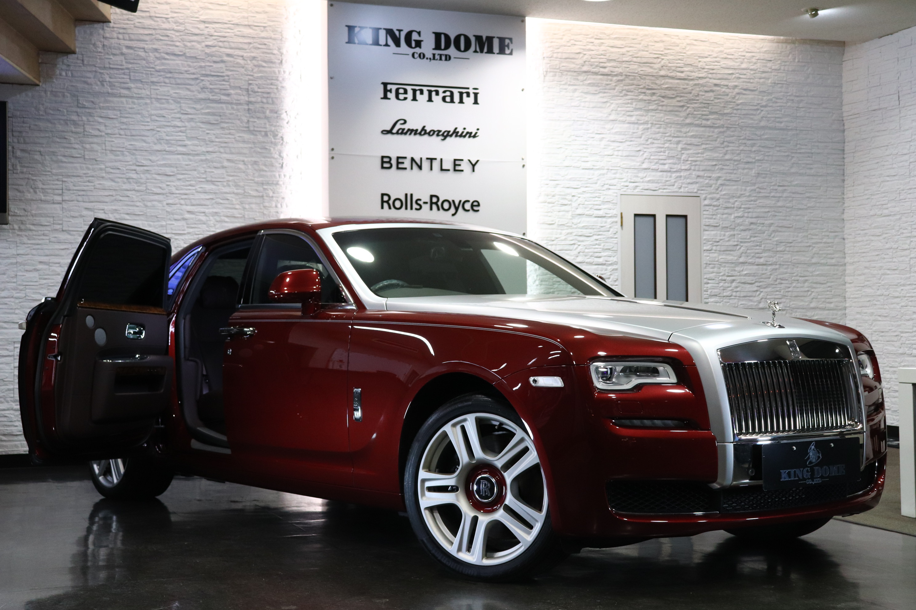 未使用 ROLLS ROYCE GHOST ヘッドレストセット ロールスロイス